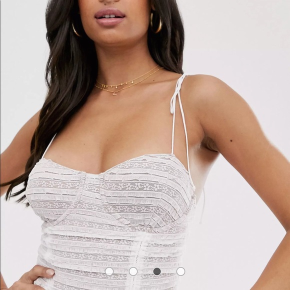 For Love & Lemons Fondant Shirred Mini Dress - Picture 9 of 15